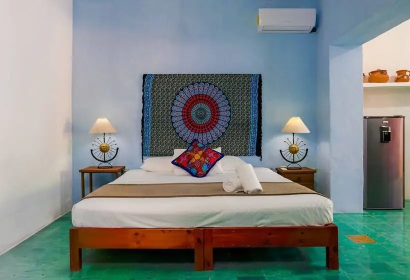 استودیو خانوادگی, Casa Del Solar Centro Cozumel   Wifi Gratuito Fibra óptica 200 Mbps