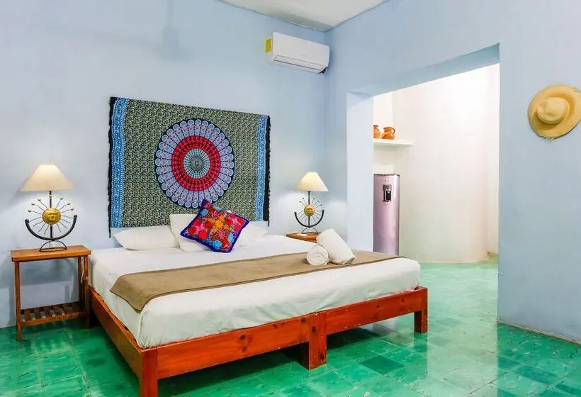 استودیو خانوادگی, Casa Del Solar Centro Cozumel   Wifi Gratuito Fibra óptica 200 Mbps