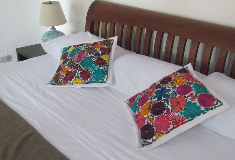 Стандартный Номер Кровать Кинг, Casa Del Solar Centro Cozumel Wifi Gratuito Fibra óptica 200 Mbps