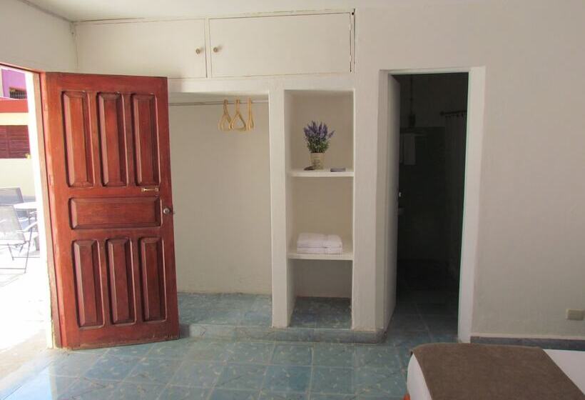 Стандартный Номер Кровать Кинг, Casa Del Solar Centro Cozumel Wifi Gratuito Fibra óptica 200 Mbps