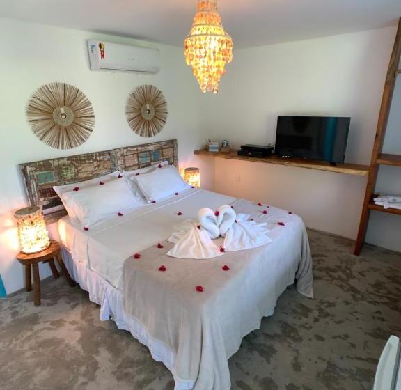 Номер Deluxe Кровать Кинг, Pousada Paraiso Carneiros