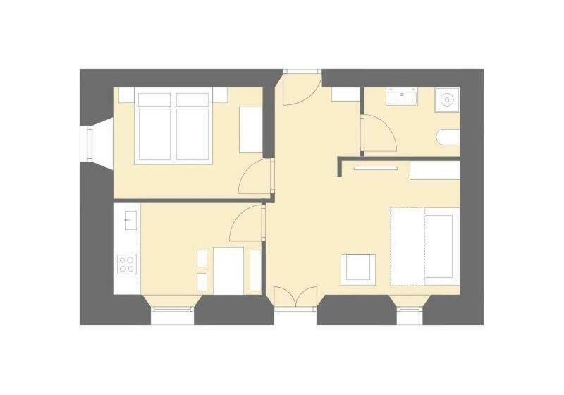 דירת חדר סופריור, Residence Traube