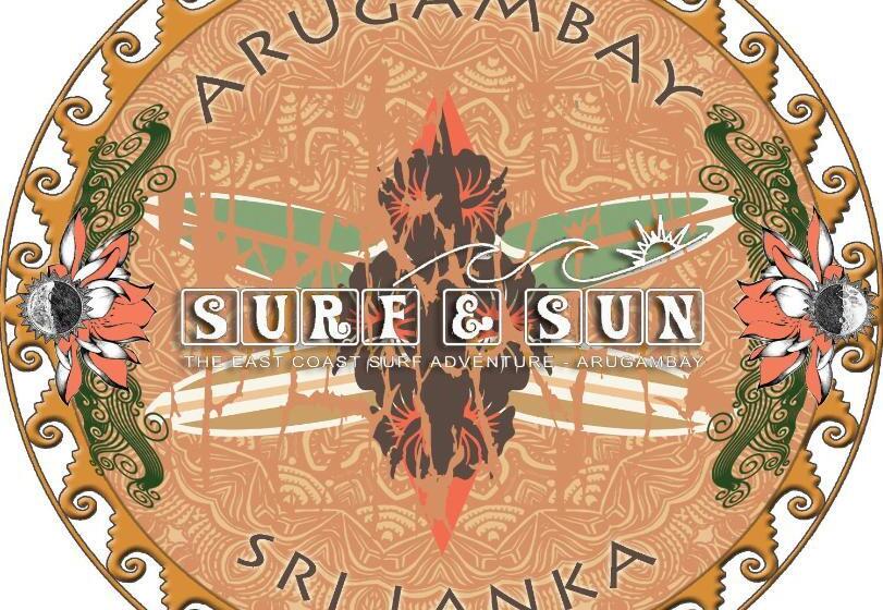 带花园景观和一个卧室的别墅, Surf N Sun Arugam Bay