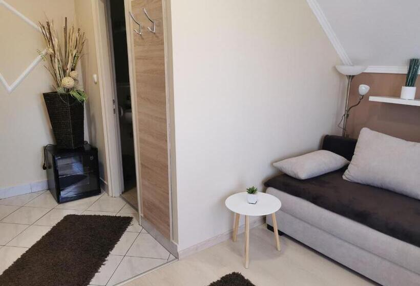 غرفة قياسية مزوَّدة بتراس, Csabai Vendégház