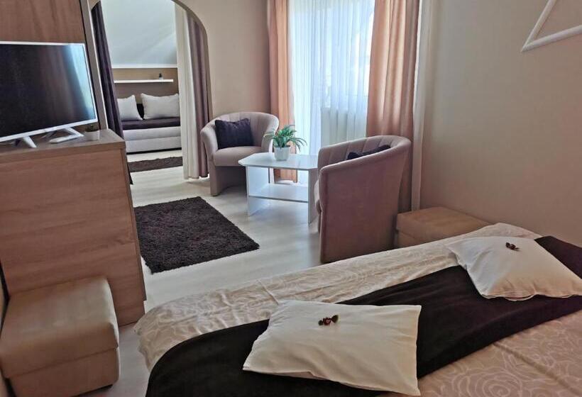 غرفة قياسية مزوَّدة بتراس, Csabai Vendégház