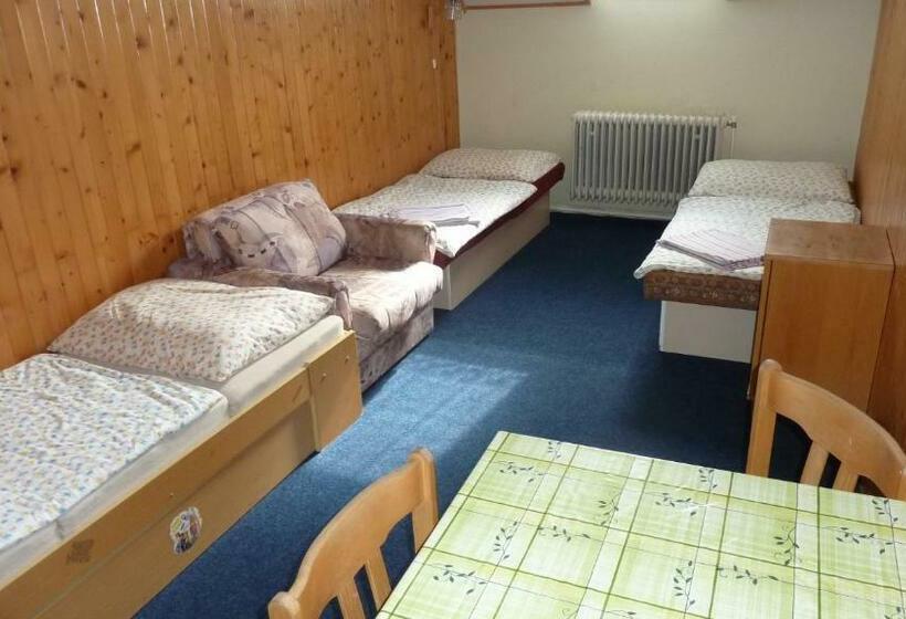 חדר סטנדרט לשלושה עם חדר אמבטיה משוף, Penzion Tendr