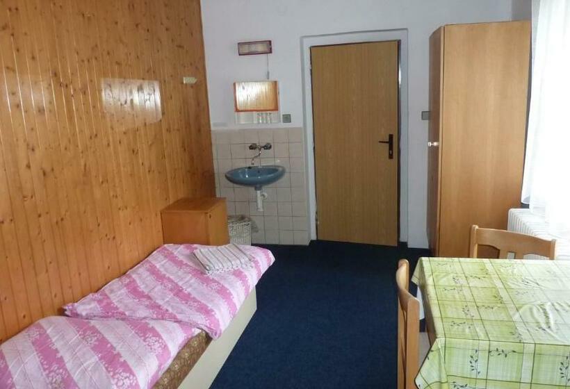 חדר סטנדרט לשלושה עם חדר אמבטיה משוף, Penzion Tendr