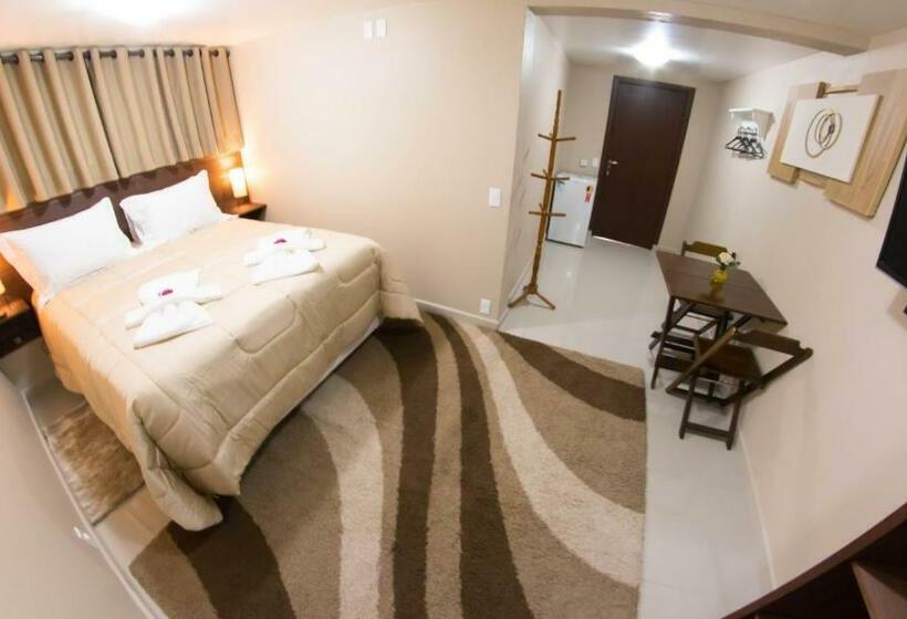 غرفة قياسية مزوَّدة بجاكوزي, Vila Eremita Pousada