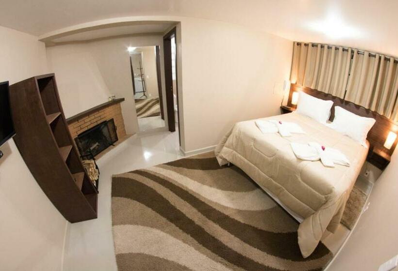 غرفة قياسية مزوَّدة بجاكوزي, Vila Eremita Pousada