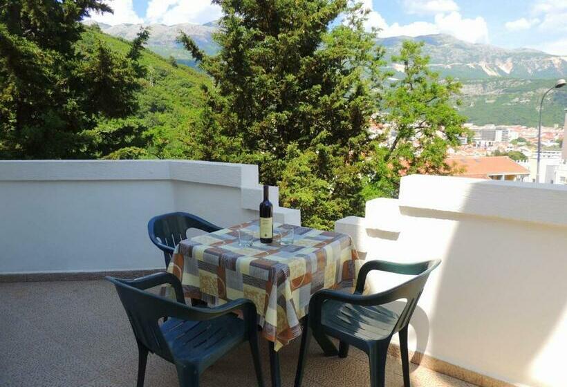 اتاق استاندارد با تراس, Villa Budvanka Guesthouse
