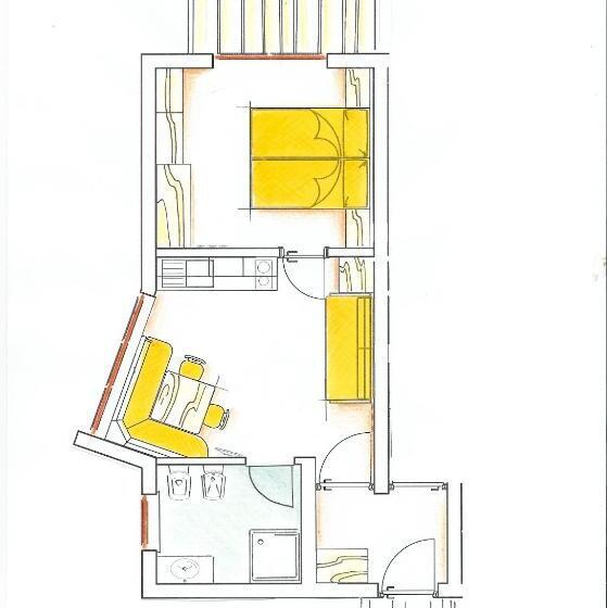דירת חדר, Residence Ciasa Mirasas