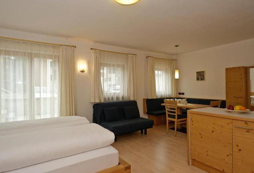 חדר סטודיו סטנדרד, Residence Ciasa Mirasas