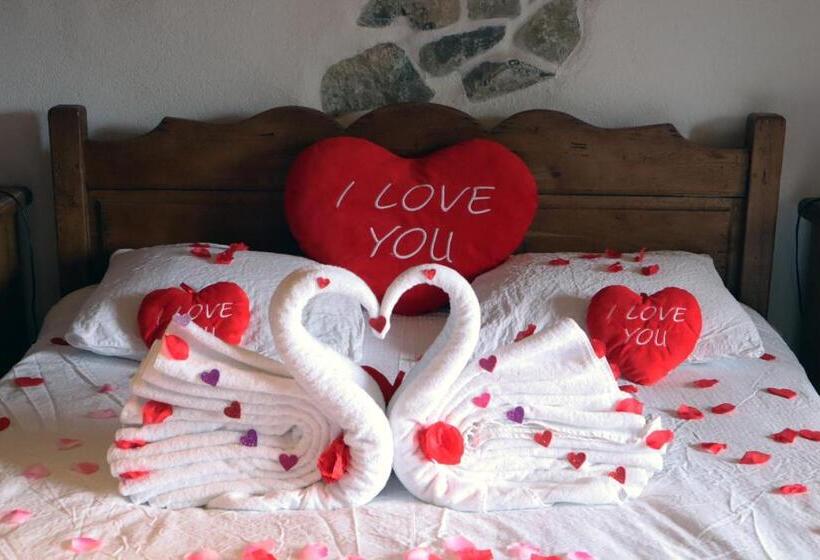 חדר דלוקס עם נוף להרים, Gruyère Rooms