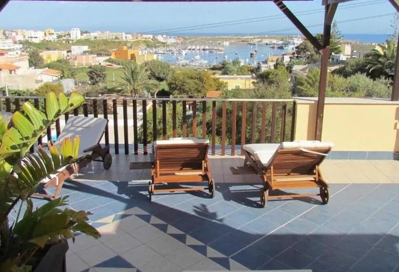 Standard-huone Merinäkymä, Le Anfore Hotel   Lampedusa