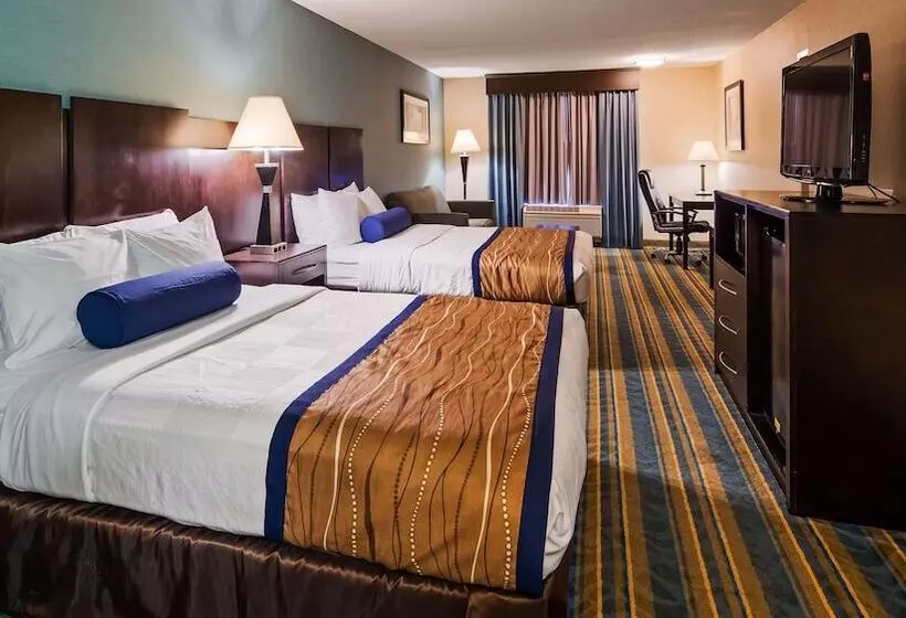 ２ダブルベッドのスタンダードルーム, Best Western Plus Berkshire Hills Inn & Suites