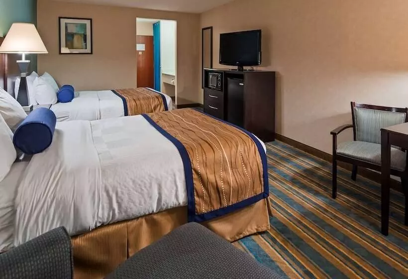 ２ダブルベッドのスタンダードルーム, Best Western Plus Berkshire Hills Inn & Suites