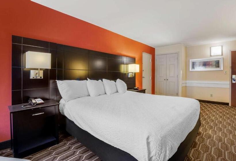 带大床的套房, Best Western Plus Poconos