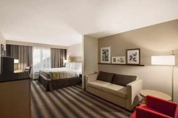 キングサイズベッドのデラックススイート, Country Inn & Suites By Radisson, Griffin, Ga