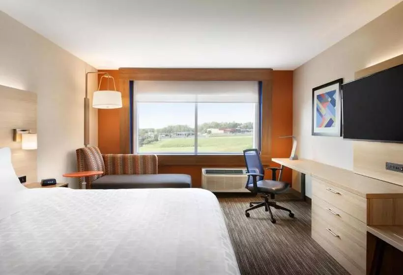 身障者適用キングサイズベッドルーム, Holiday Inn Express & Suites Locust Grove By Ihg