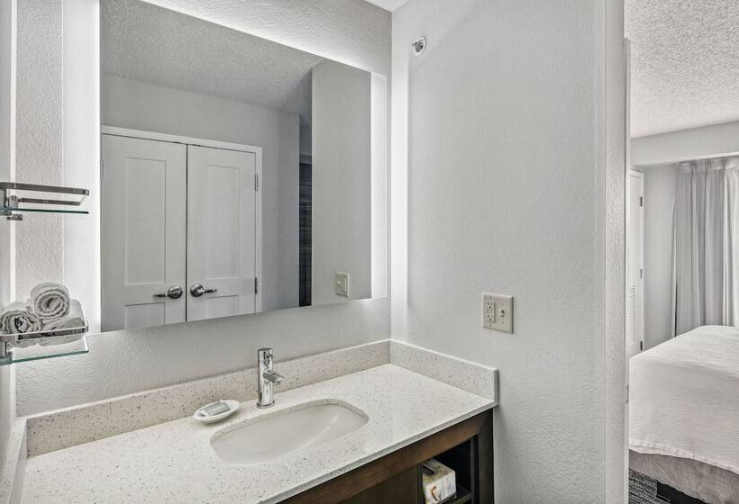 带2个卧室的套房, Residence Inn By Marriott Anchorage Midtown