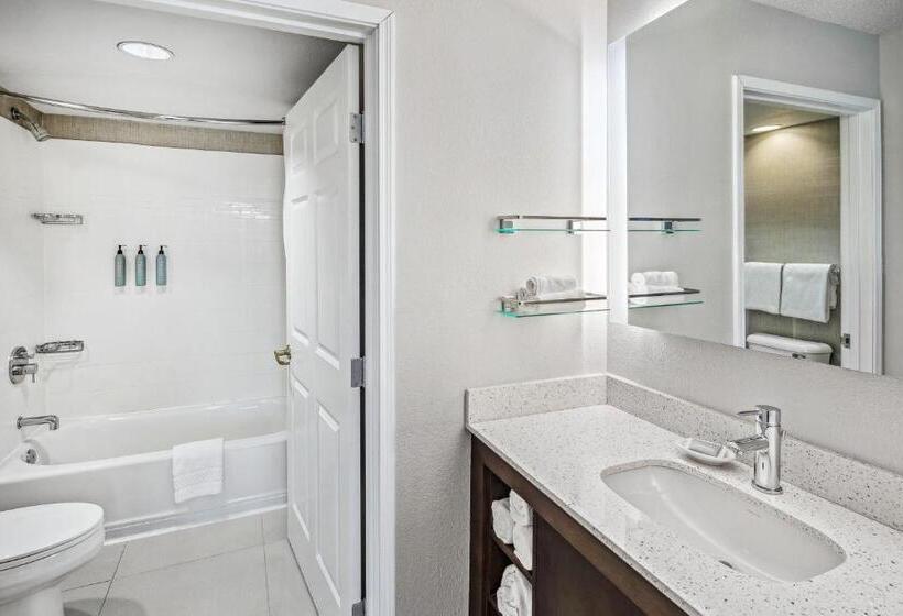 带2个卧室的套房, Residence Inn By Marriott Anchorage Midtown