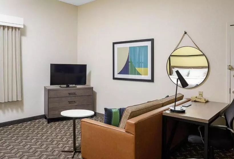 キングサイドベッドのスタンダードワンルーム, Residence Inn New Rochelle