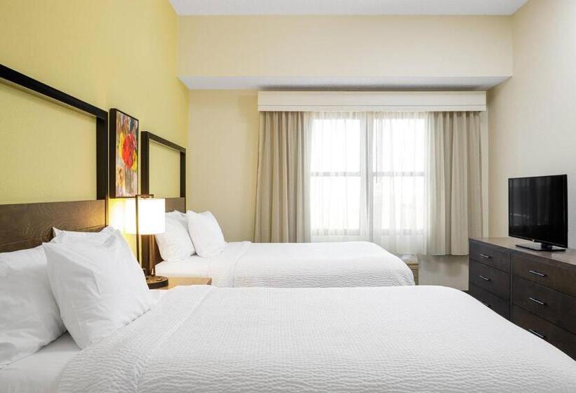 带2个卧室的套房, Residence Inn New Rochelle