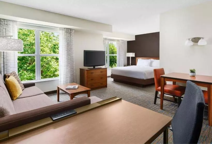 キングサイドベッドのスタンダードワンルーム, Residence Inn Philadelphia/montgomeryville