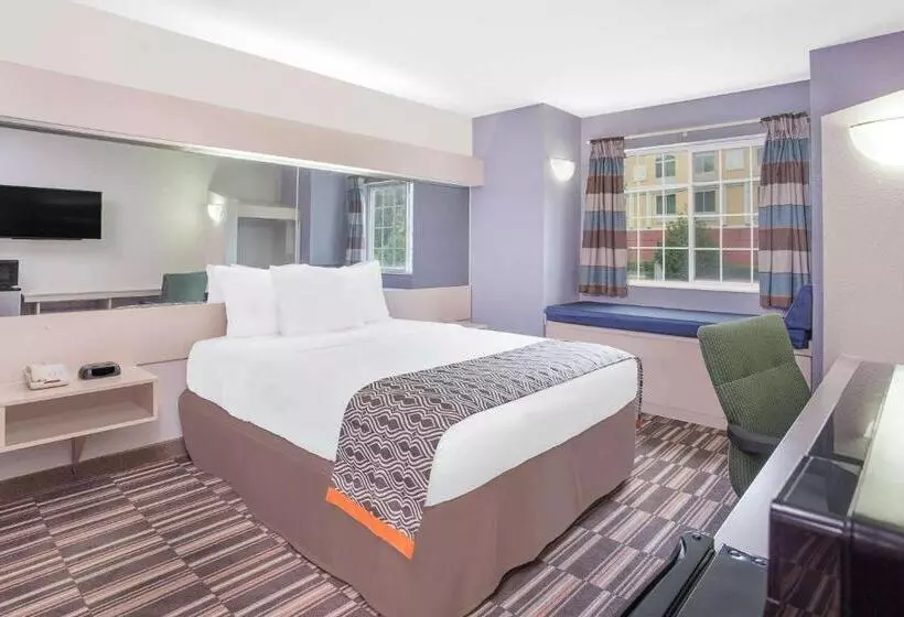 身障者適用クイーンサイズベッドルーム, Microtel Inn And Suites By Wyndham Appleton