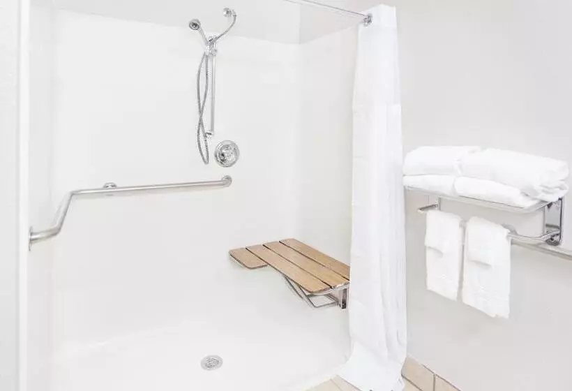身障者適用クイーンサイズベッドルーム, Microtel Inn And Suites By Wyndham Appleton
