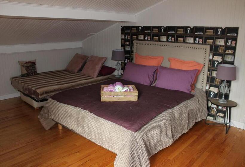 חדר סטנדרט לארבעה, Le Chalet Des Pesettes