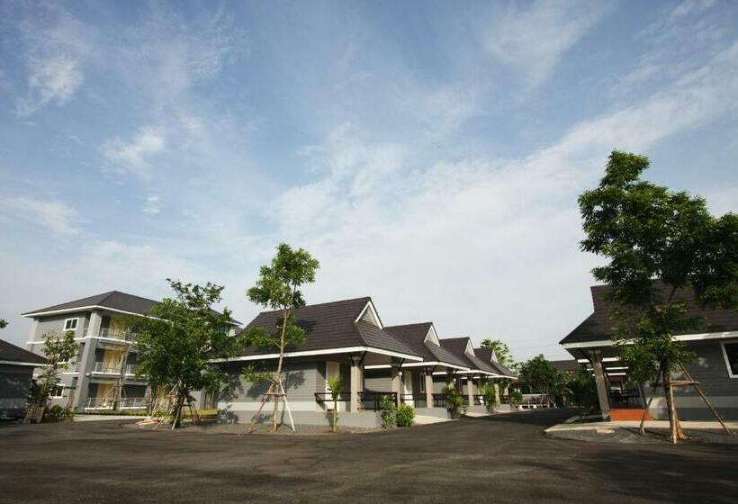 带花园景观和一个卧室的别墅, Rongsang Resort