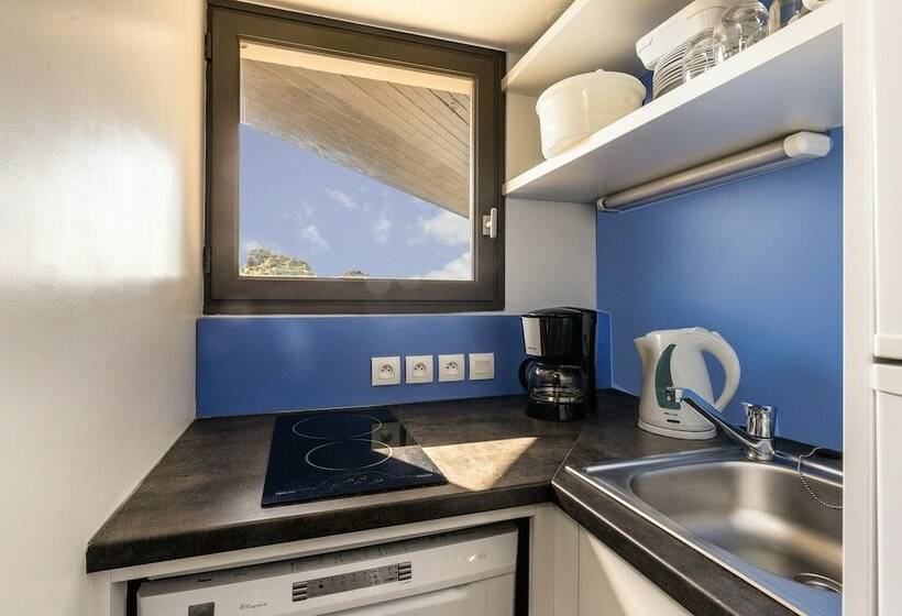 شقة كلاسيكية غرفة نوم واحدة, Belambra Clubs Résidence Seignosse   Estagnots Mer