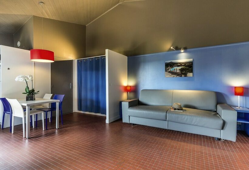 شقة كلاسيكية غرفة نوم واحدة, Belambra Clubs Résidence Seignosse   Estagnots Mer