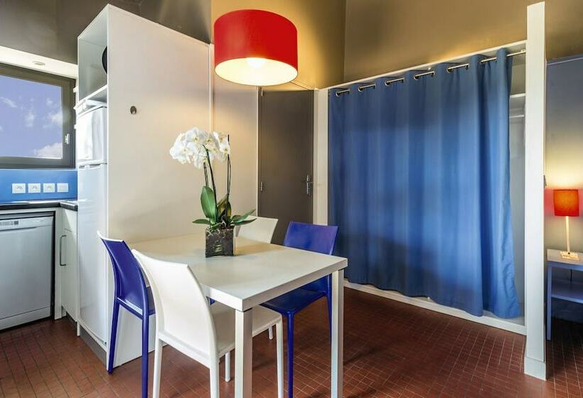 شقة كلاسيكية غرفة نوم واحدة, Belambra Clubs Résidence Seignosse   Estagnots Mer