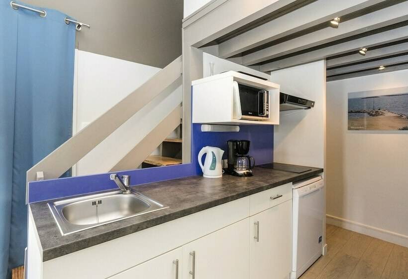 شقة ديلوكس غرفة نوم واحدة, Belambra Clubs Résidence Seignosse   Estagnots Mer