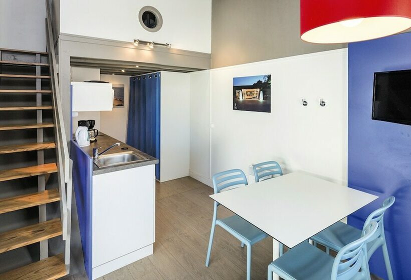 شقة ديلوكس غرفة نوم واحدة, Belambra Clubs Résidence Seignosse   Estagnots Mer