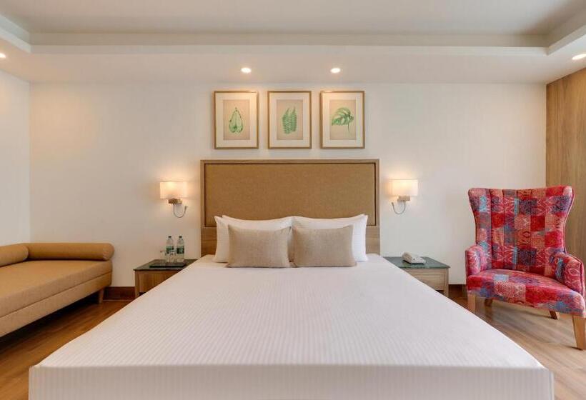 חדר דחוקס עם מיטת קינג, Lemon Tree Hotel Tapovan Rishikesh