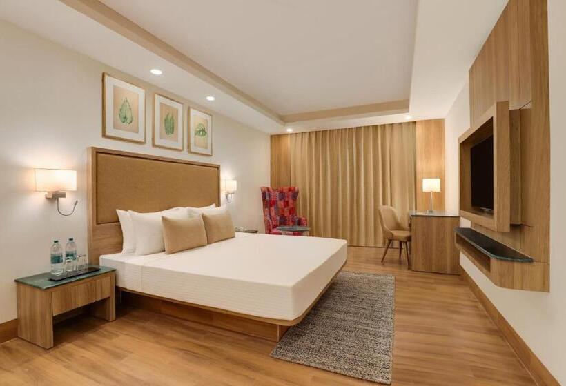 חדר דחוקס עם מיטת קינג, Lemon Tree Hotel Tapovan Rishikesh