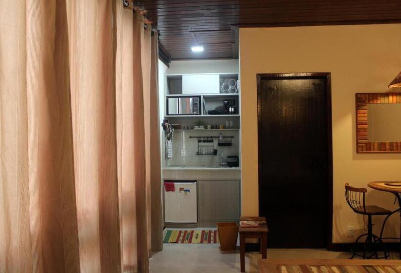 Апартаменты 1 Спальня Вид на Бассейн, Pousada Nova Gironda