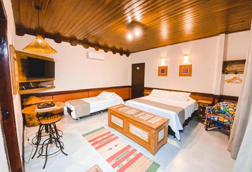 Апартаменты 1 Спальня Вид на Бассейн, Pousada Nova Gironda