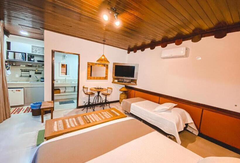 Апартаменты 1 Спальня Вид на Бассейн, Pousada Nova Gironda