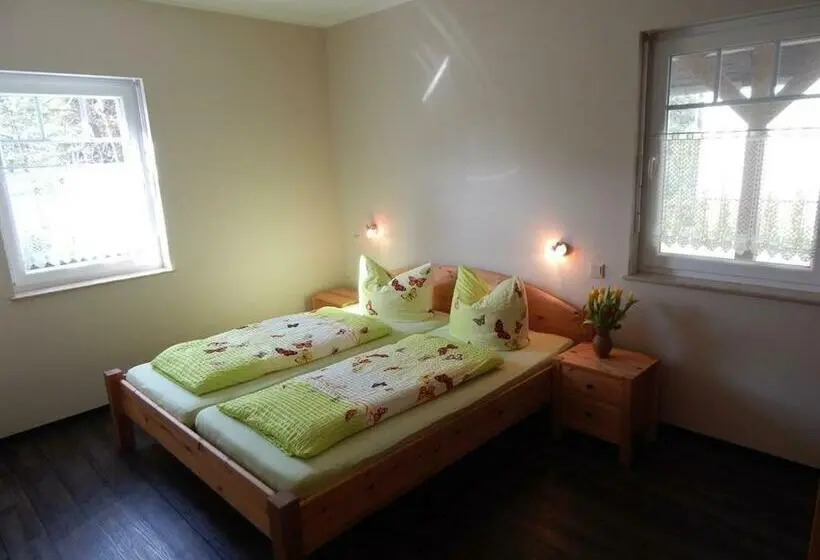 テラス付き1ベッドルームアパートメント, Pension + Apartments Tor Zum Spreewald