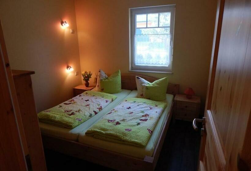 テラス付き1ベッドルームアパートメント, Pension + Apartments Tor Zum Spreewald