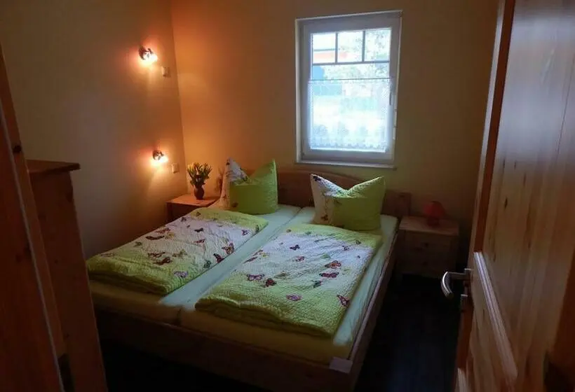 テラス付き1ベッドルームアパートメント, Pension + Apartments Tor Zum Spreewald