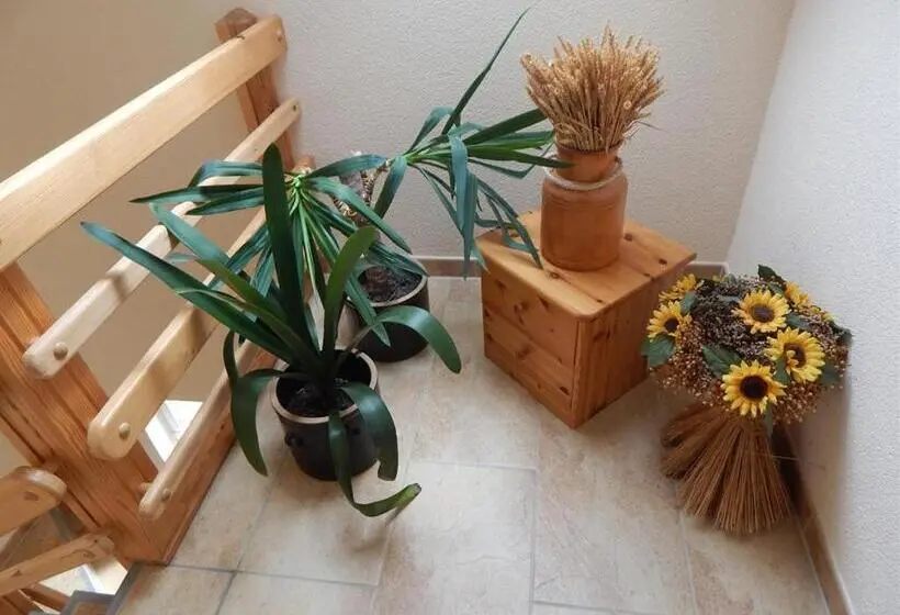 庭の見える1ベッドルームアパートメント, Pension + Apartments Tor Zum Spreewald