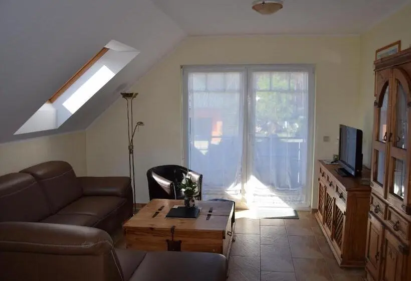 バルコニー付き1ベッドルームアパートメント, Pension + Apartments Tor Zum Spreewald