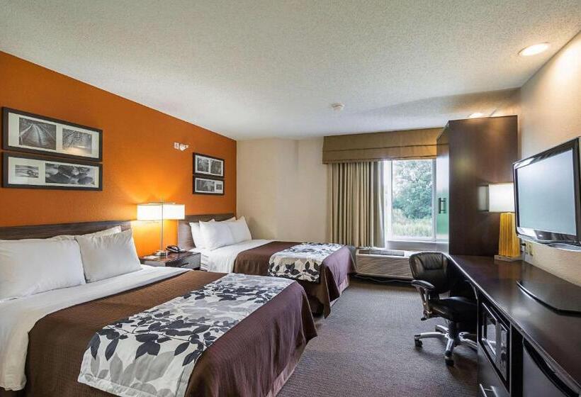 Номер Стандарт 2 Двуспальные Кровати, Sleep Inn & Suites