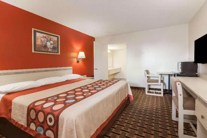 キングサイズベッドのスタンダードルーム, Super 8 By Wyndham Athens Tx