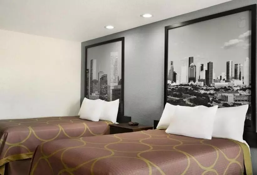 ２ダブルベッドのスタンダードルーム, Super 8 By Wyndham Houston/downtown/i 610